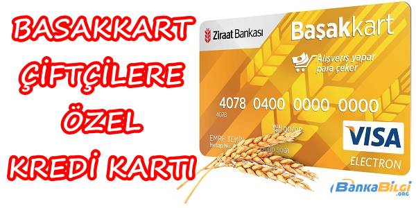 Ziraat Bankası Başakkart Kredi Kartı Başvurusu