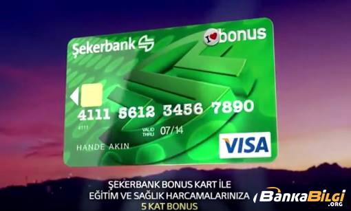 ŞekerBank Bonus Kredi Kartı