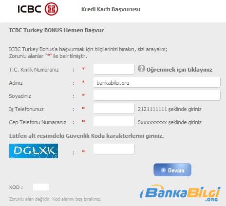 Tekstilbank Bonus Card Kredi Kartı Başvurusu