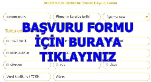 Vakıfbank Yaz Kredisi Başvuru Formu 2017