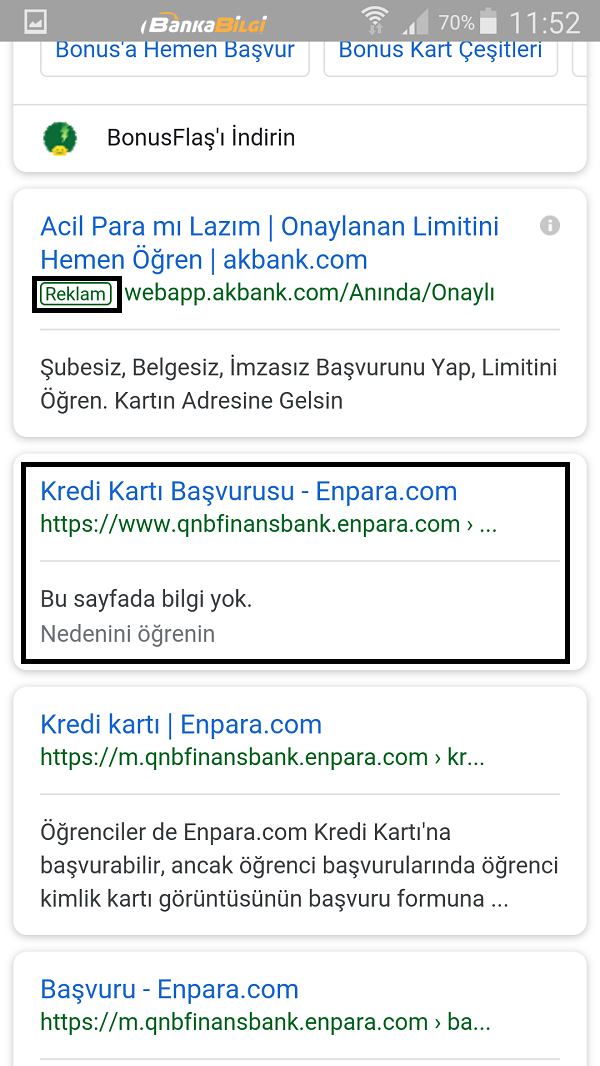 Cep Telefonundan Kredi Kartı Başvurusu